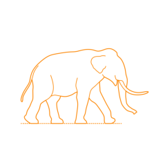 Animals Elephants Cyprus Dwarf Elephant Craft Design Svg File, Free Vectors File
